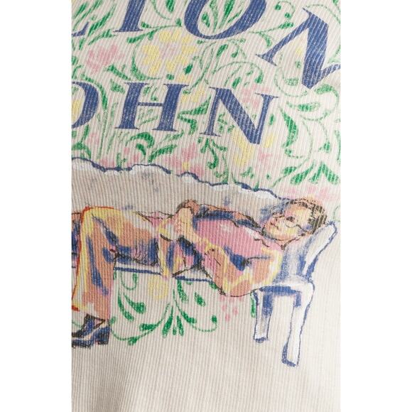 DAYDREAMER Elton John Pointelle Long Sleeve Various Sizes New w/o Tag MSRP $98 - Picture 13 of 16